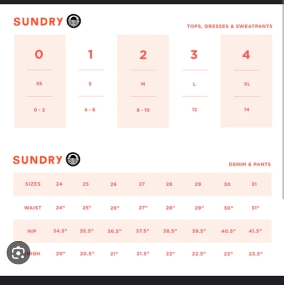 NWT Sundry coral tie dye - Picture 7 of 7